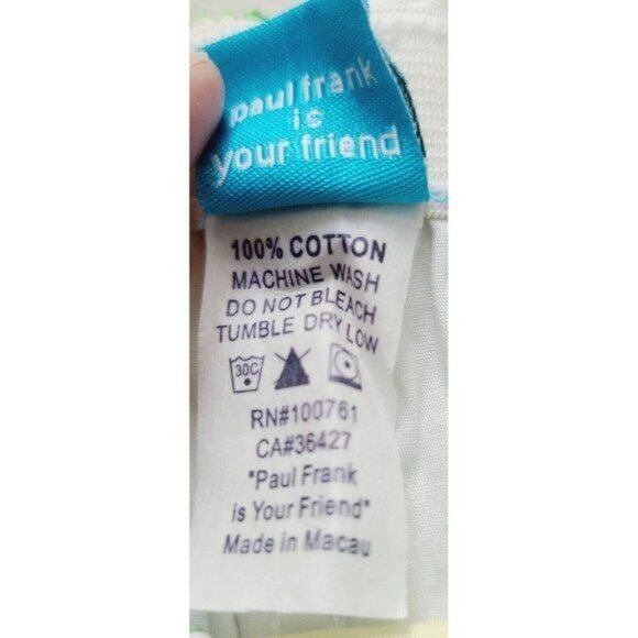 Vintage Paul Frank Womens Boxers, Lester the Frog, Underwear, Boxer Shorts, SM - Picture 4 of 5